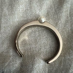 LOFT Gold Bangle with Pearl